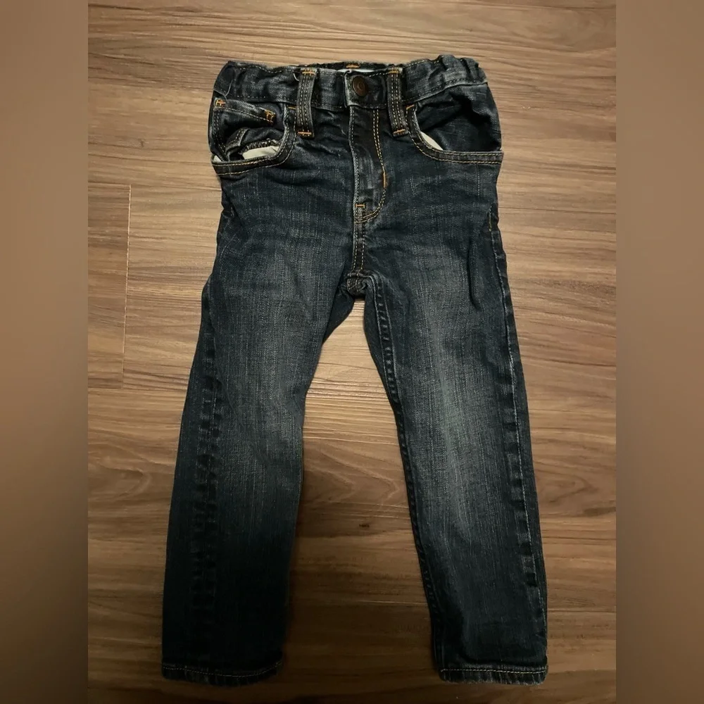 GAP Kids Skinny Fit Dark Blue Denim Jeans size 2 years